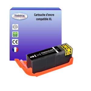 Cartouche compatible avec Canon Pixma TS8151, TS8152, TS8200, TS8240, TS8241, TS8250 remplace Canon PGI580XL Noire - T3AZUR