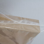 Lot de 100 sachets plastiques à fermeture zip 280x400mm standard 50µ