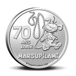 Pièce de monnaie 5 euro Belgique 2022 BU – Le Marsupilami