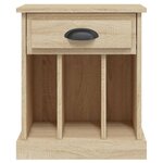 vidaXL Tables de chevet 2 Pièces chêne sonoma 43x36x50 cm