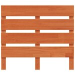 vidaXL Tête de lit cire marron 90 cm bois massif de pin