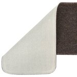 vidaXL Tapis escalier antidérapants 15Pièces 60x25cm Marron Rectangulaire