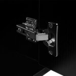 vidaXL Meubles de salle de bains trois pièces Noir