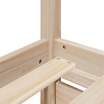 vidaXL Cadre de lit sans matelas 140x200 cm bois massif de pin