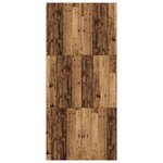 Lit de rangement vidaXL en bois ancien 90x200 cm