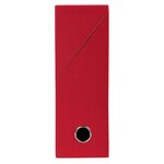Boite transfert Dos 90mm papier toilé - Rouge x 5 EXACOMPTA
