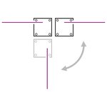 vidaXL Auvent latéral rétractable de patio 140x1200 cm Crème