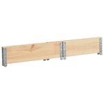 vidaXL Jardinière surélevée 60x80 cm Bois de pin solide