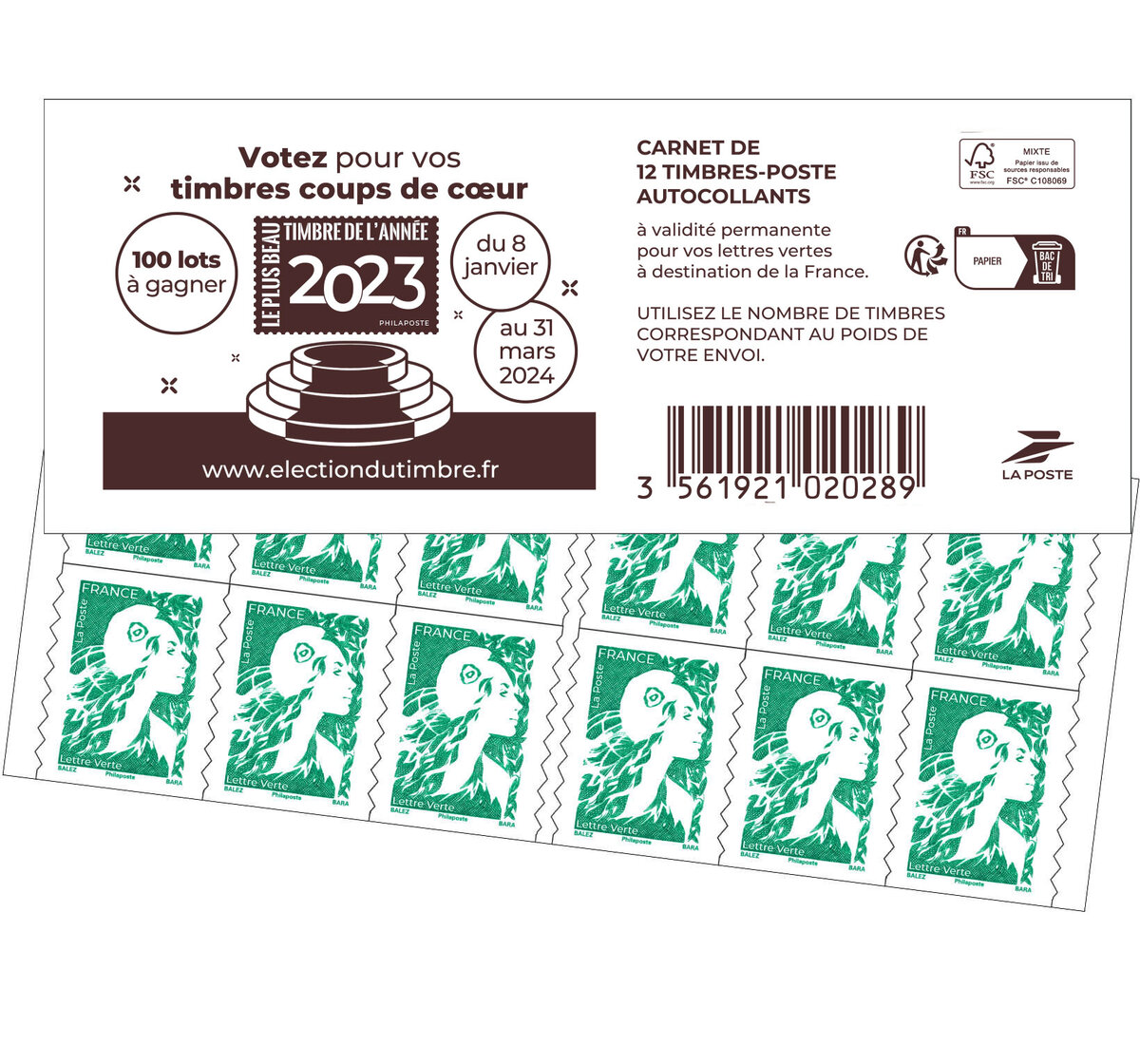 Marianne de l'avenir» : ce nouveau visage sur les timbres de La Poste  a-t-il des chances de booster l'envoi de courriers ? 