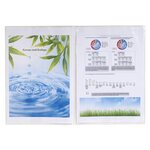 Sachet De 10 Étuis De Protection Doubles Pvc Lisse 20/100e - A4 - Cristal - Exacompta