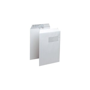 Enveloppe blanche 162 x 229 mm Fenêtre 45 x 100 mm-DOUANES