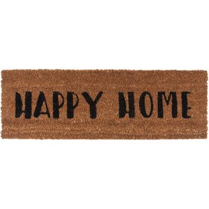 Paillasson en fibres de coco happy