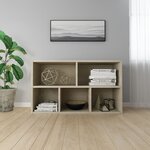 vidaXL Bibliothèque/Buffet Chêne sonoma 50x25x80 cm Bois d’ingénierie
