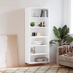 vidaXL Buffet blanc 69 5x32 5x180 cm bois d'ingénierie