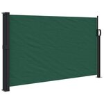 vidaXL Auvent latéral rétractable vert foncé 120x300 cm