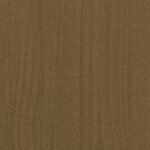 vidaXL Jardinière d'extérieur Marron miel 70x70x70 cm Pin massif