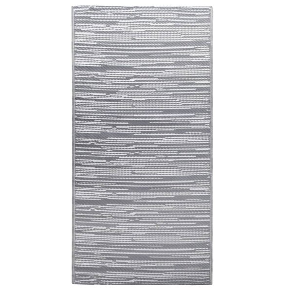 vidaXL Tapis d'extérieur Gris 160x230 cm PP