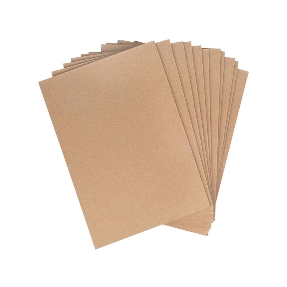 Stock Bureau - CLAIREFONTAINE Paquet de 25 feuilles A2 Kraft brun