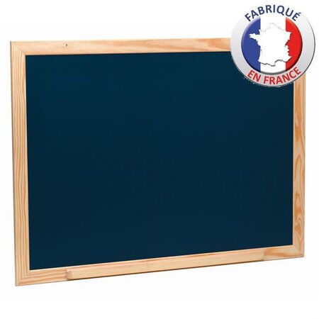 JEUJURA Grand Tableau Noir en Bois 88cm x 66cm