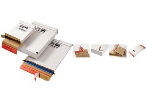 Carton d'expédition paquet de courrier pour lettre 20pièces (cp 065.56) colompac