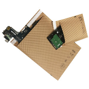 Lot de 400 Sachets en kraft brun à  bulles d'air papier-150*200 mm-Lacouronne e.pack