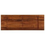 vidaXL Dessus de table 160x50x3 8cm rectangulaire bois massif récupéré