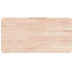 vidaXL Établi 100x60x83 cm bois de chêne massif rectangulaire