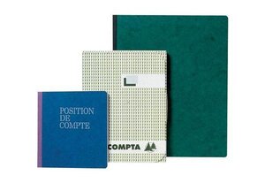 Registre quadrillé 5/5 folioté, 210 x 297 mm 200 pages EXACOMPTA