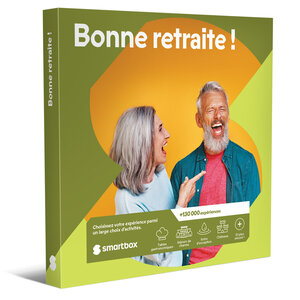SMARTBOX - Coffret Cadeau Bonne retraite ! - Multi-thèmes