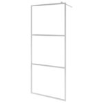 vidaXL Paroi de douche à l'italienne à verre ESG transparent 100x195cm