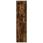 vidaXL Garde-robe chêne fumé 30x50x200 cm bois d'ingénierie