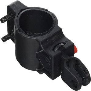 Support d'antivol pour cadre de vélo universel Noir De 6 à 10 mm