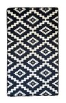 Tapis de salon Black&White 80 x 150 cm - Blanc