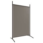 vidaXL Cloison de séparation 6 panneaux Anthracite 520x180 cm Tissu
