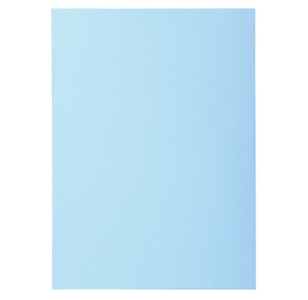 Paquet De 100 Sous-chemises Super 60 - 22x31cm - Bleu Clair - X 10 - Exacompta