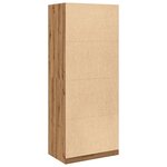 vidaXL Garde-robe chêne artisanal 80x50x200 cm bois d'ingénierie