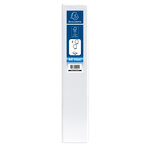 Classeur personnalisable Kreacover A4 Maxi 2 Ax Diam 40mm Dos 60 mm Blanc x 10 EXACOMPTA