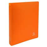 Classeur 4 Anneaux 30mm Polypropylène Opak - A4 Maxi - Couleurs Assorties - X 20 - Exacompta