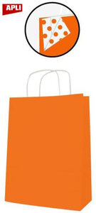 Paq 50 Sacs 25X11X31 Kraft Orange