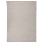 vidaXL Tapis à tissage plat d'extérieur 200x280 cm Taupe