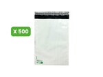 500 Enveloppes plastique opaques 80 microns N°2 - 245x325mm