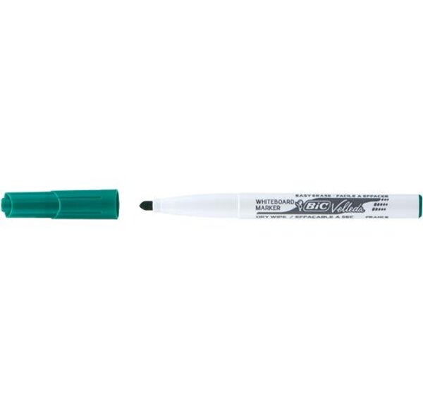 Feutre tableau blanc effaçable à sec 1741 Pte Medium Ogive vert VELLEDA