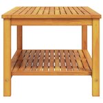 vidaXL Table basse 70x40x45 cm Bois d'acacia massif