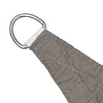 vidaXL Voile de parasol Tissu Oxford triangulaire 3 6x3 6x3 6 m Bleu