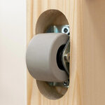 Tiroir de lit 120 x 180 avec sommier BUDDY - beige