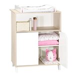 Commode 2 portes et 1 niche