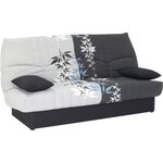 Clic clac 3 places -Ramage - Couchage 125 x 190 cm - 190 x 92 x 96 cm