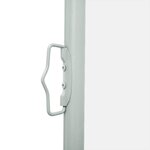 vidaXL Auvent latéral rétractable de patio 600x160 cm crème