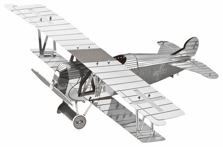 Maquette 3D en métal : Avion - 17 pièces - La Poste
