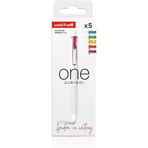 Stylo roller encre gel one UMNS/07 set 'Electrique UNI-BALL